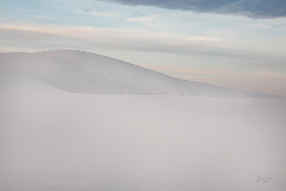 Twilight Dunes, New Mexico print
