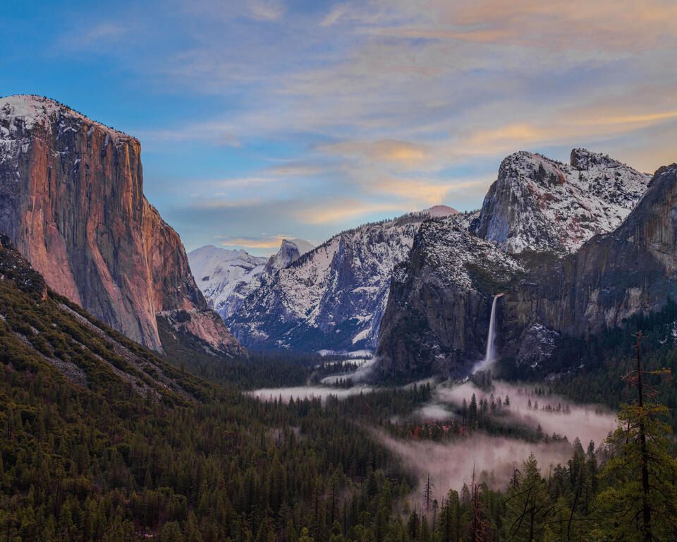 Yosemite Valley Morning 4x5 print
