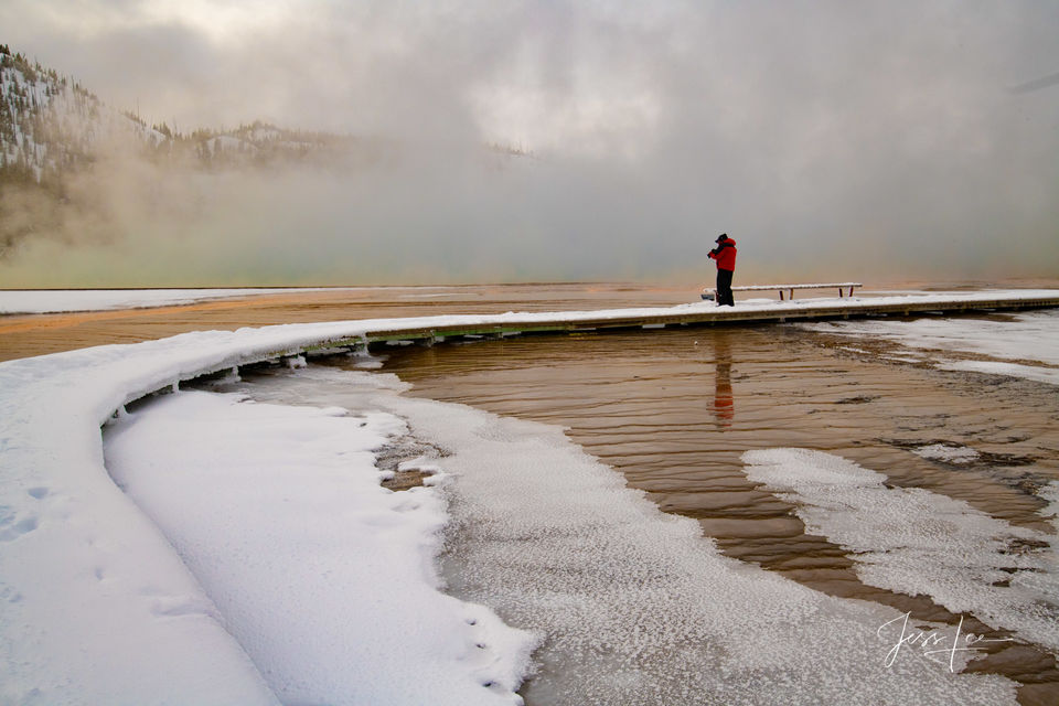 Yellowstone Winter print
