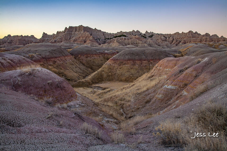 Badlands #12 print