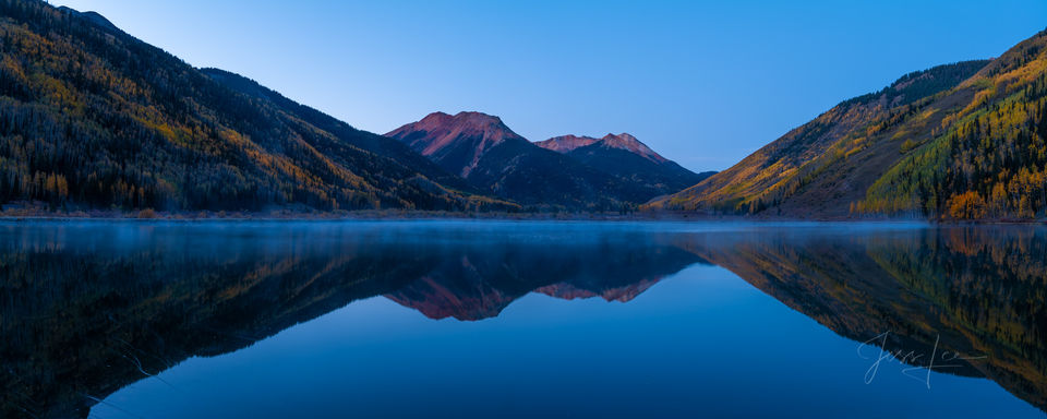 Blue Morning at Crystal Lake