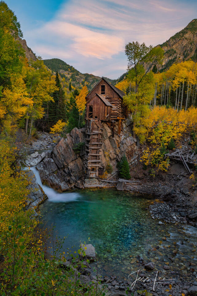 Hang N There - Crystal Mill print