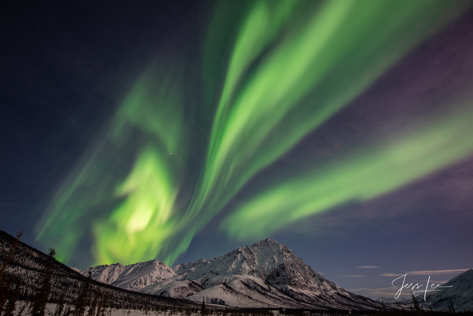 Limited Edition of 50 Exclusive high-resolution Museum Quality Fine Art Prints Of Aurora in the Arctic. Photos copyright © Jess...