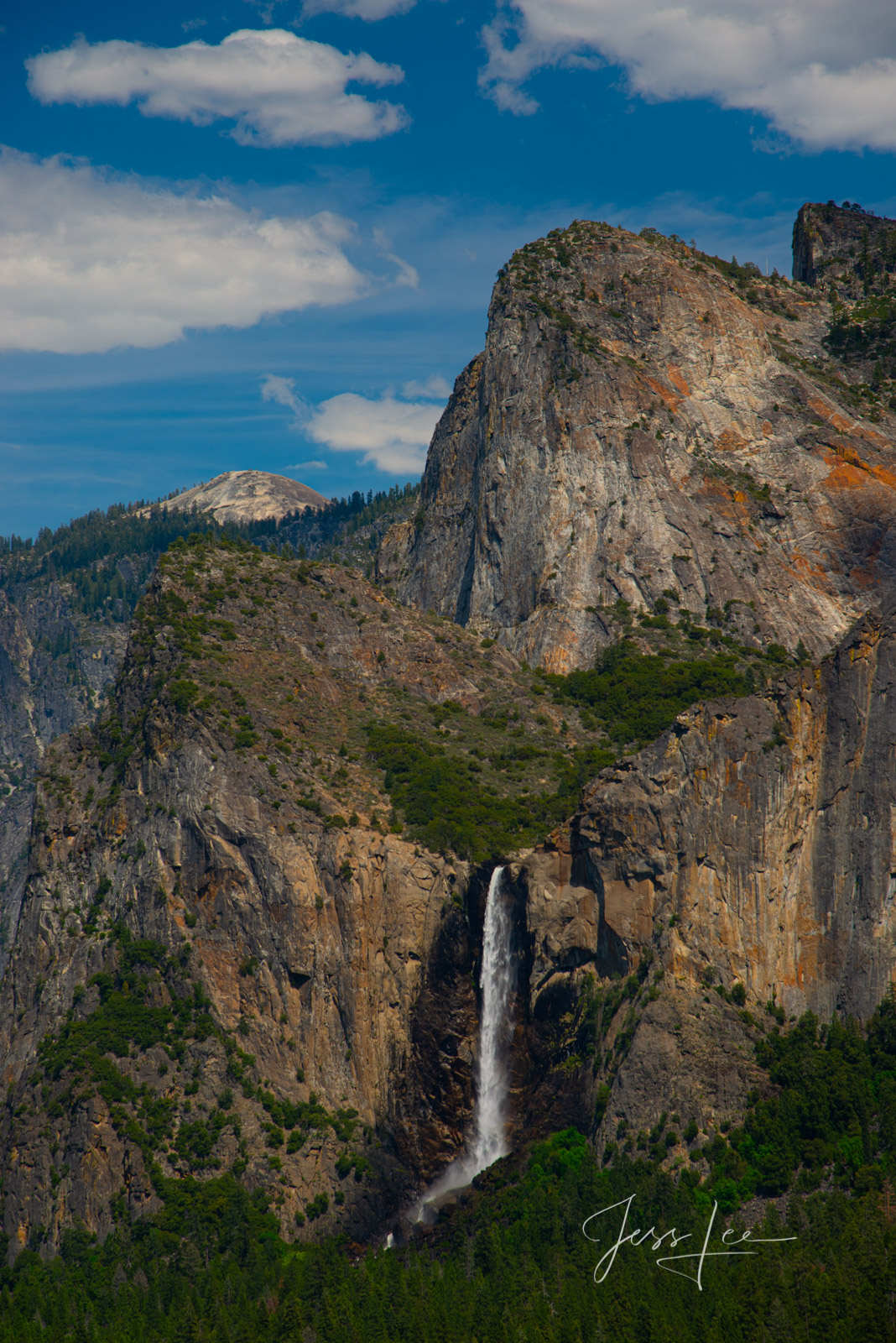 Bridalveil Falls Yosemite Photography Print of Bridalveil Falls. A limited to 200 fine art high resolution prints. Enjoy the sublime beauty...