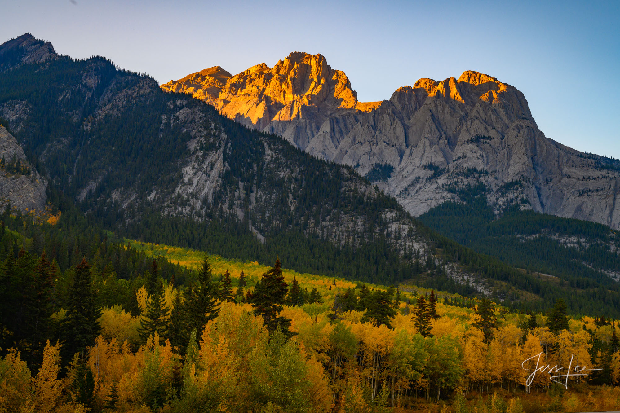 Canadian Fall A beautiful picture of Canadian Fall in the Canadian Rockies is for sale as a fine art photography print.