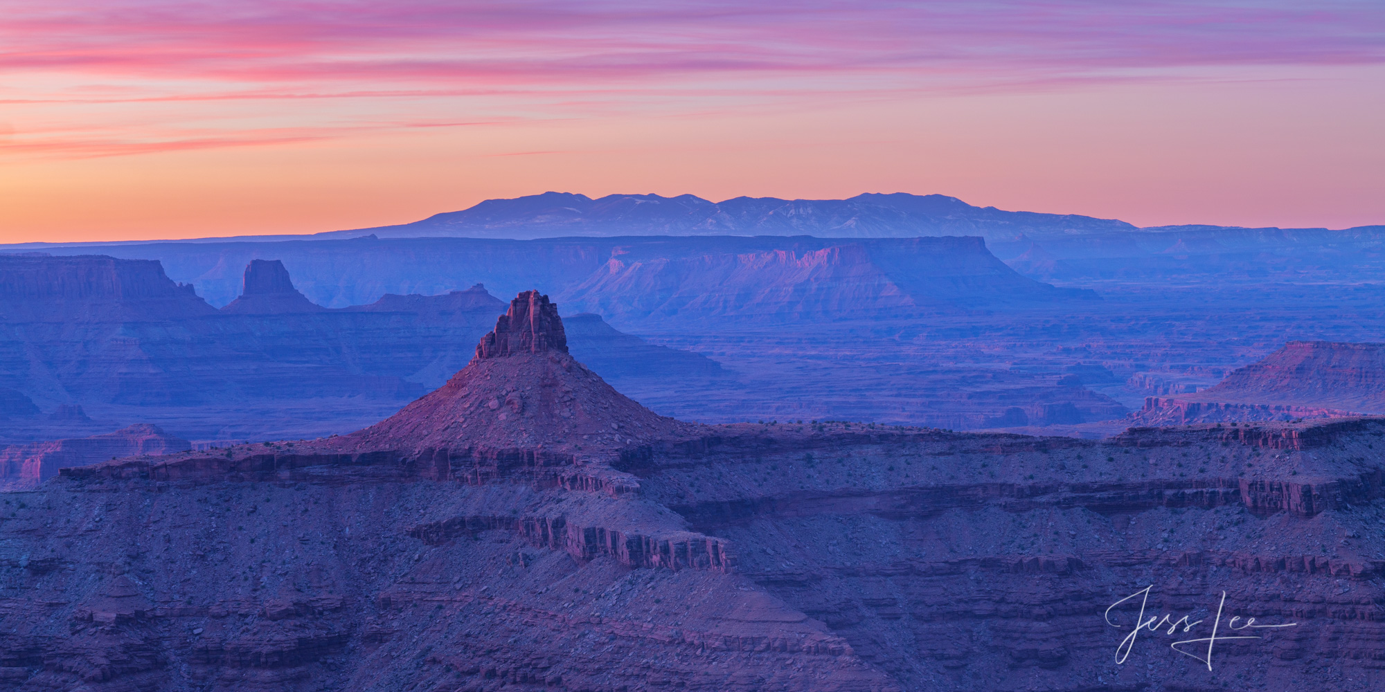 Inner canyon view of Canyonlands National Park.