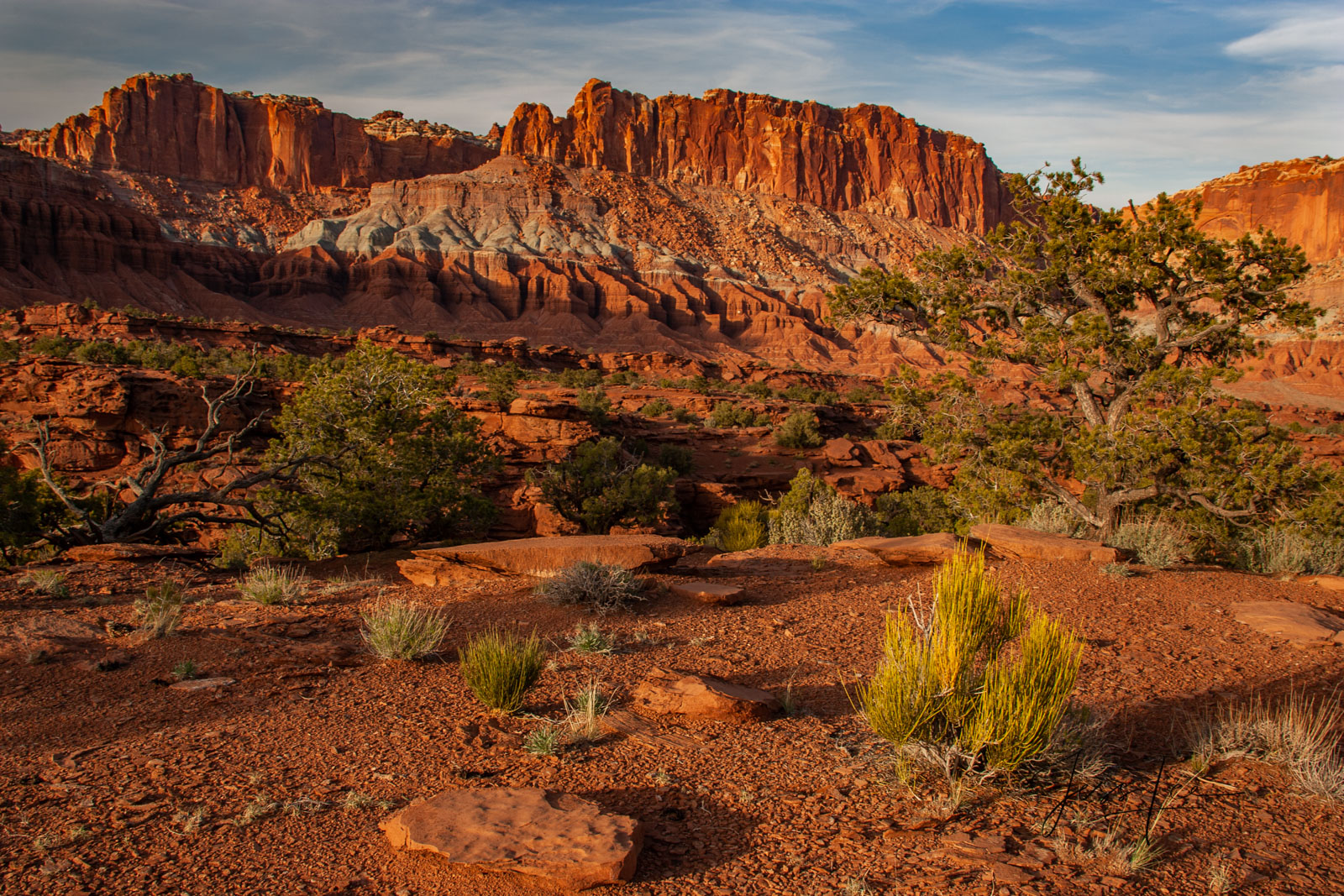 Capitol Evening a Limited Edition of 50 Fine Art Prints Capitol Reef, San Rafael Swell and the Waterpocket Fold are some of the...