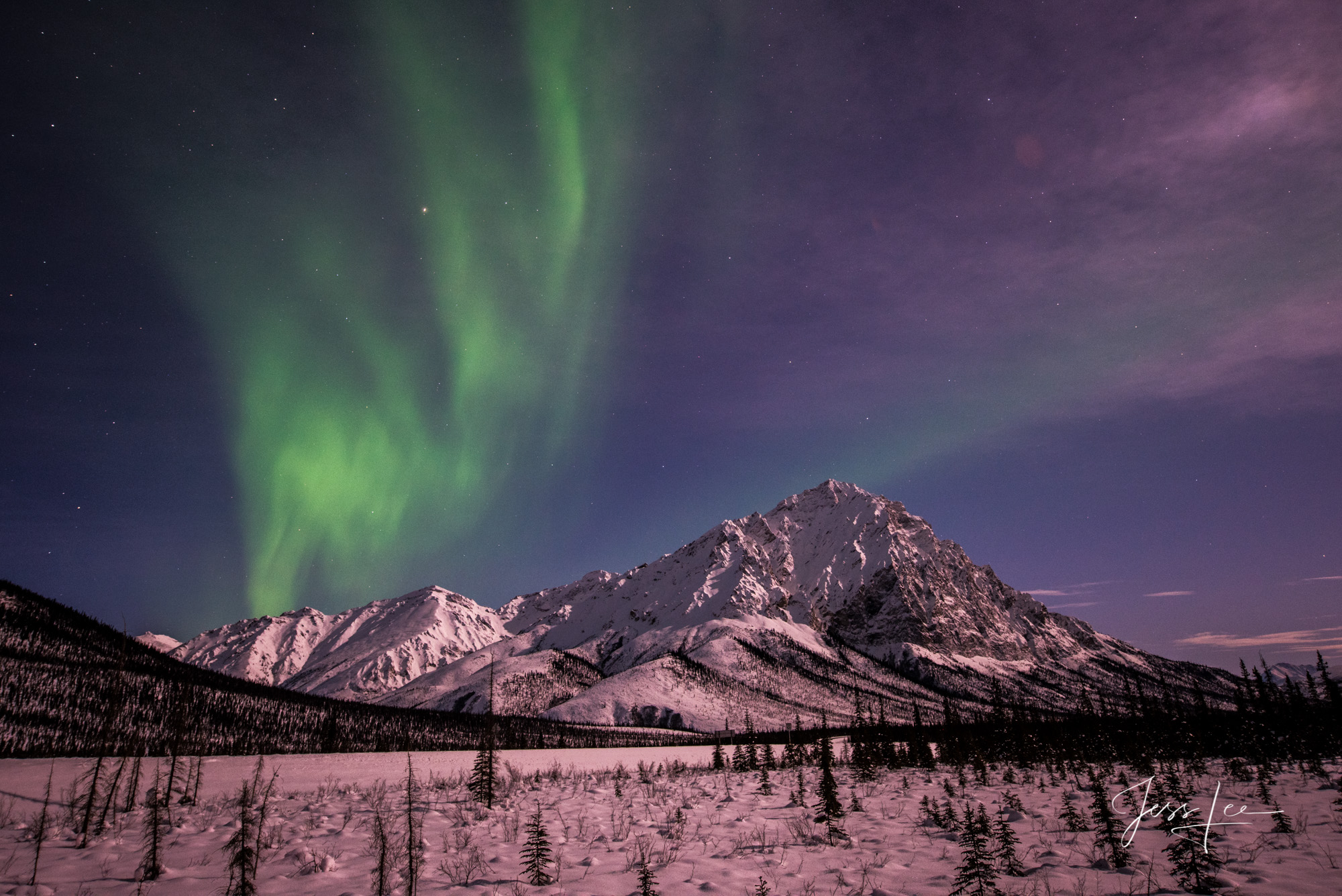 Gates of the Arctic Aurora Aurora dancing over the frozen Arctic tundra