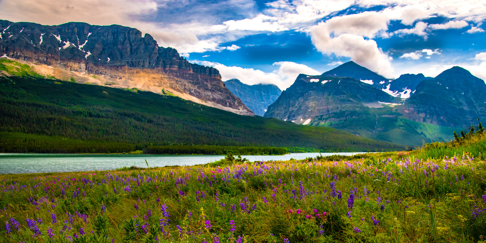Glacier Front a picture of Glacier National Park. A fine Art Limited Edition Print of sunset at Glacier. Order yours today and...