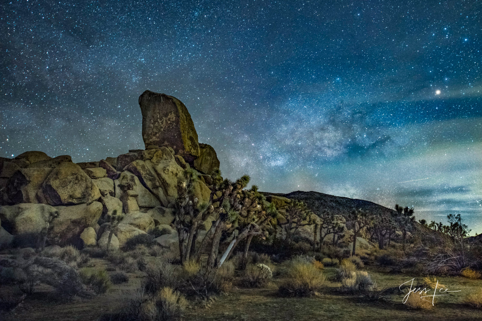 Joshua Milkyway Picture of Joshua Tree Desert