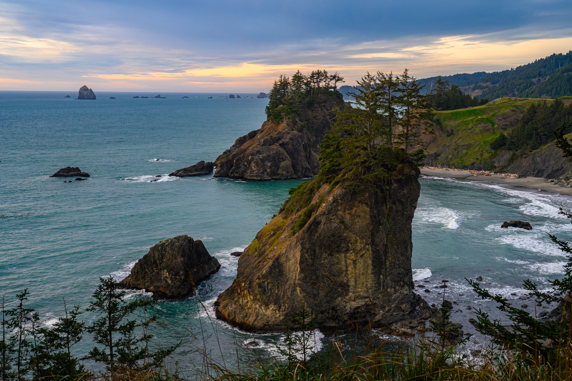 Photography of the Oregon Coast. Sea stacks, Oregon.This is part of the luxurious collection of fine art, limited edition, Oregon...