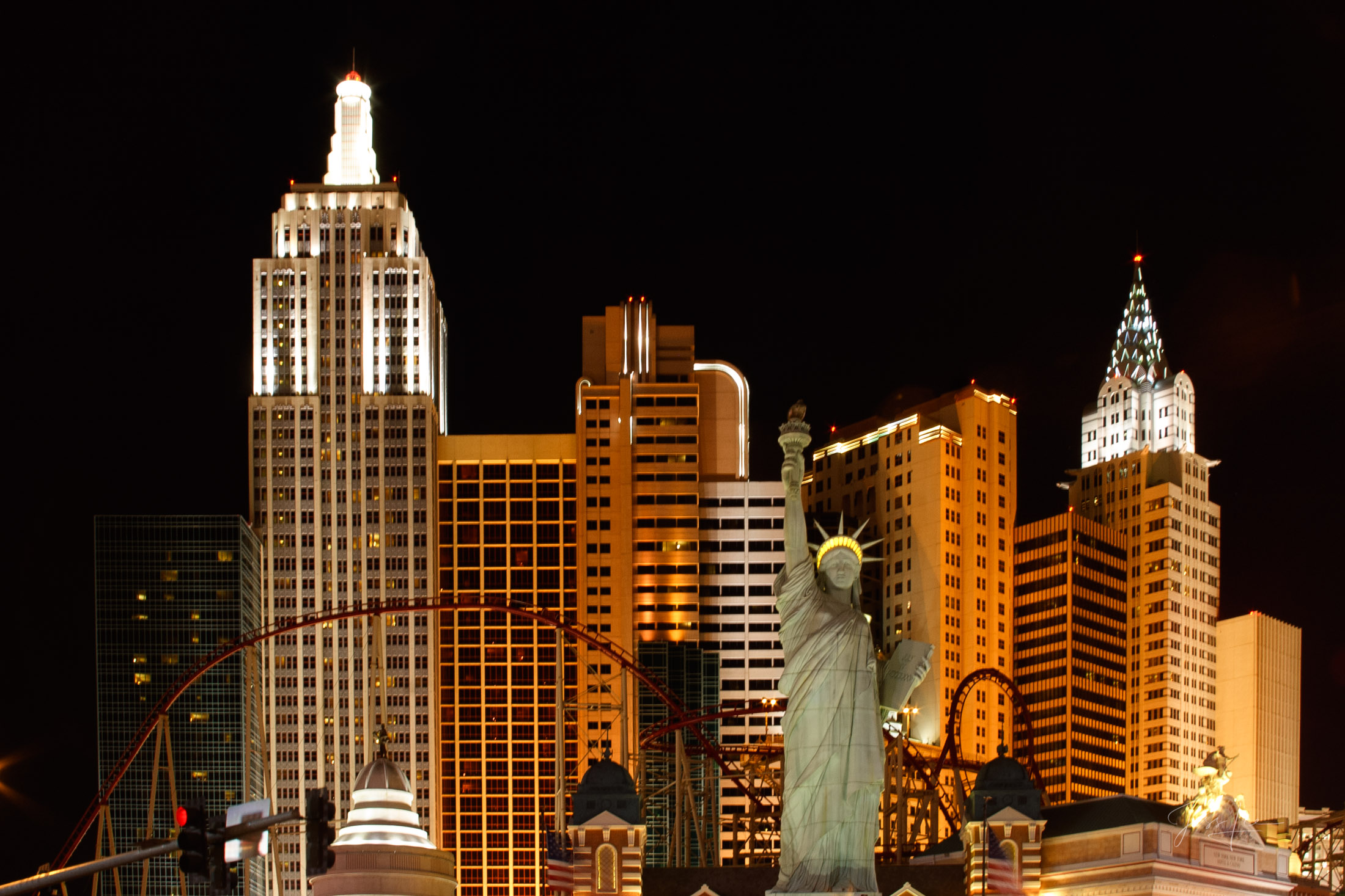 Nevada Las Vegas Skyline Photography Print Las Vegas, Nevada skyline Photo