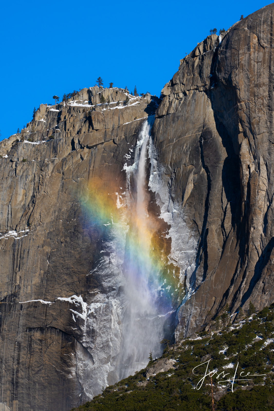 1 of 200 California Landscape Prints of Rainbow Falls in Yosemite valley. This is part of the luxurious collection of fine art...