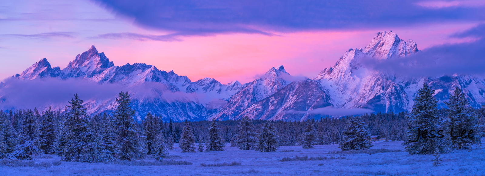 Morning in the Tetons.