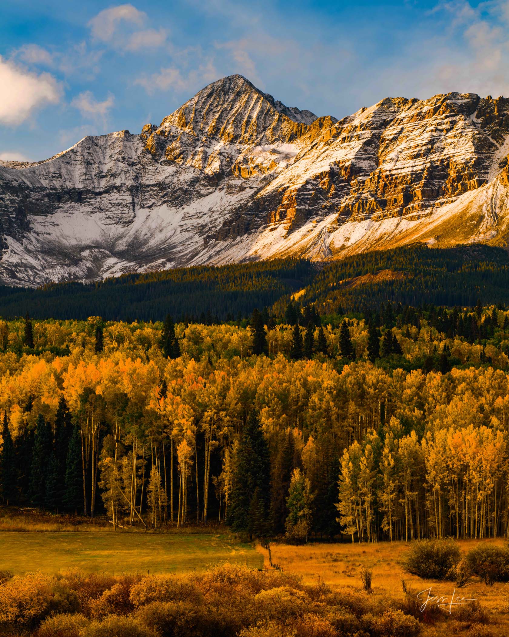 Mt. Wilson San Juan Mountains, Colorado Colorado Photography Print Verticle of Mount Wilson