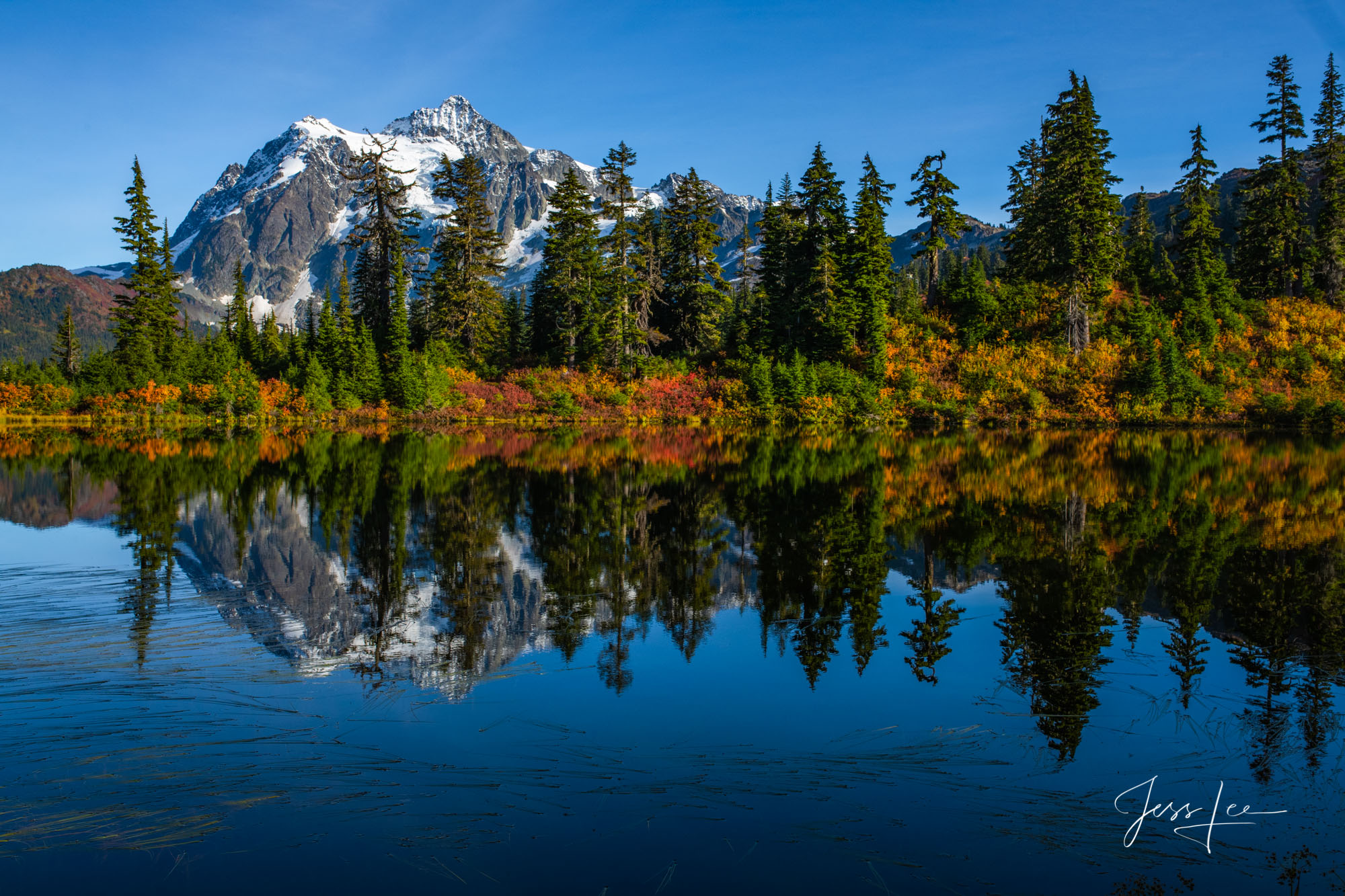 The Big Picture Fine Art Limited Edition Photography of Washington. The big picture at Picture Lake. This is part of the luxurious collection...