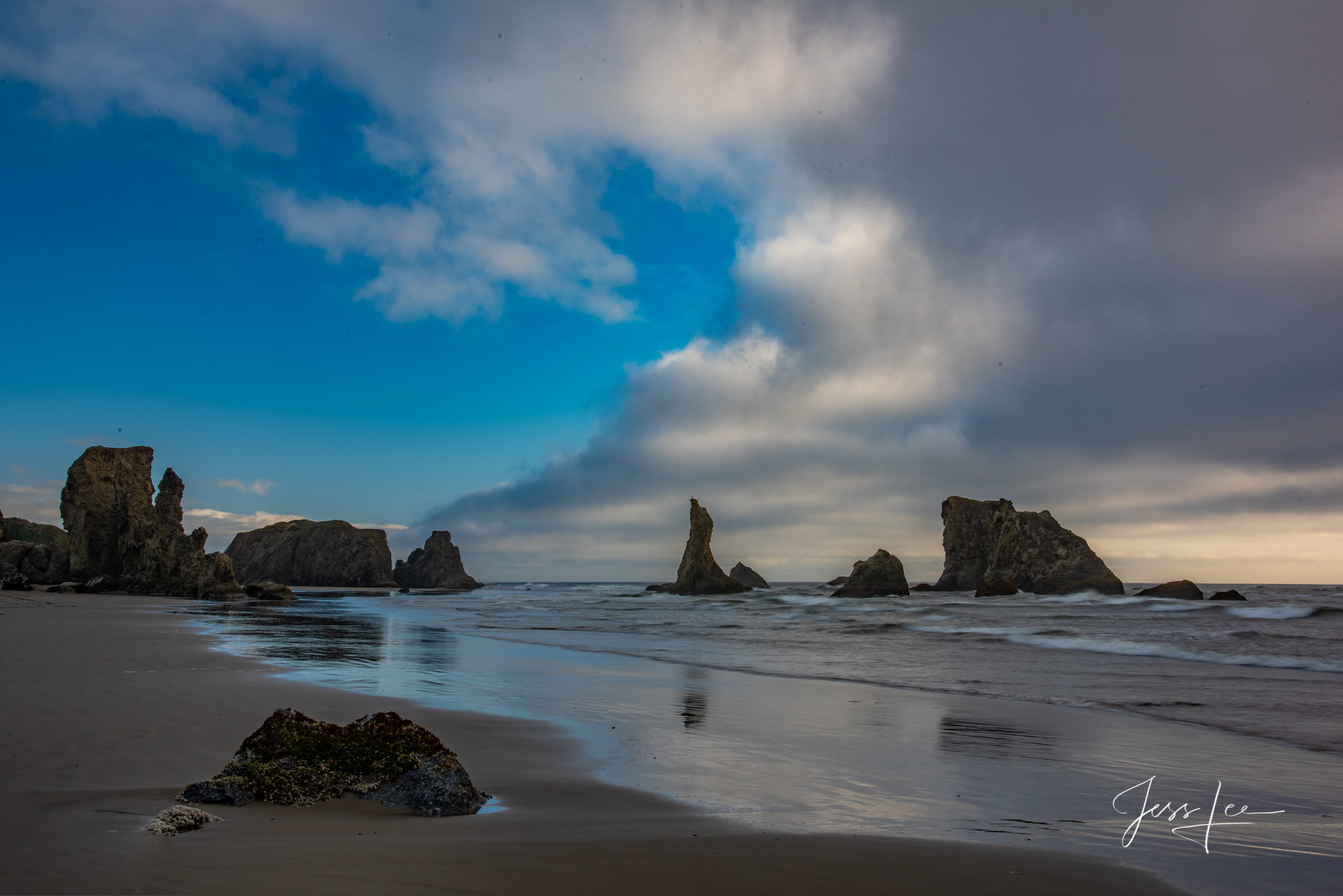 photo cowboy, western, beach, ocean, waterfall, trees, water, , photo