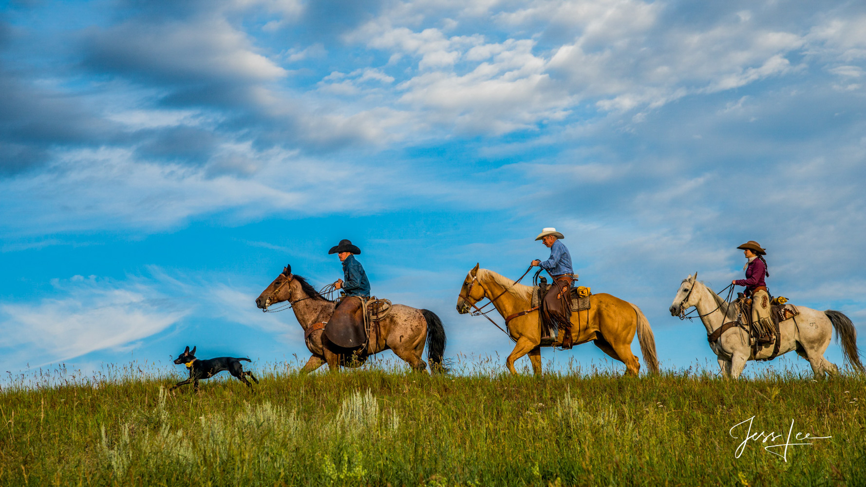 ridge riders Fine Art, Limited Edition, Cowboy, and Western exclusive high-resolution Museum Quality Photography Prints of Western life and...