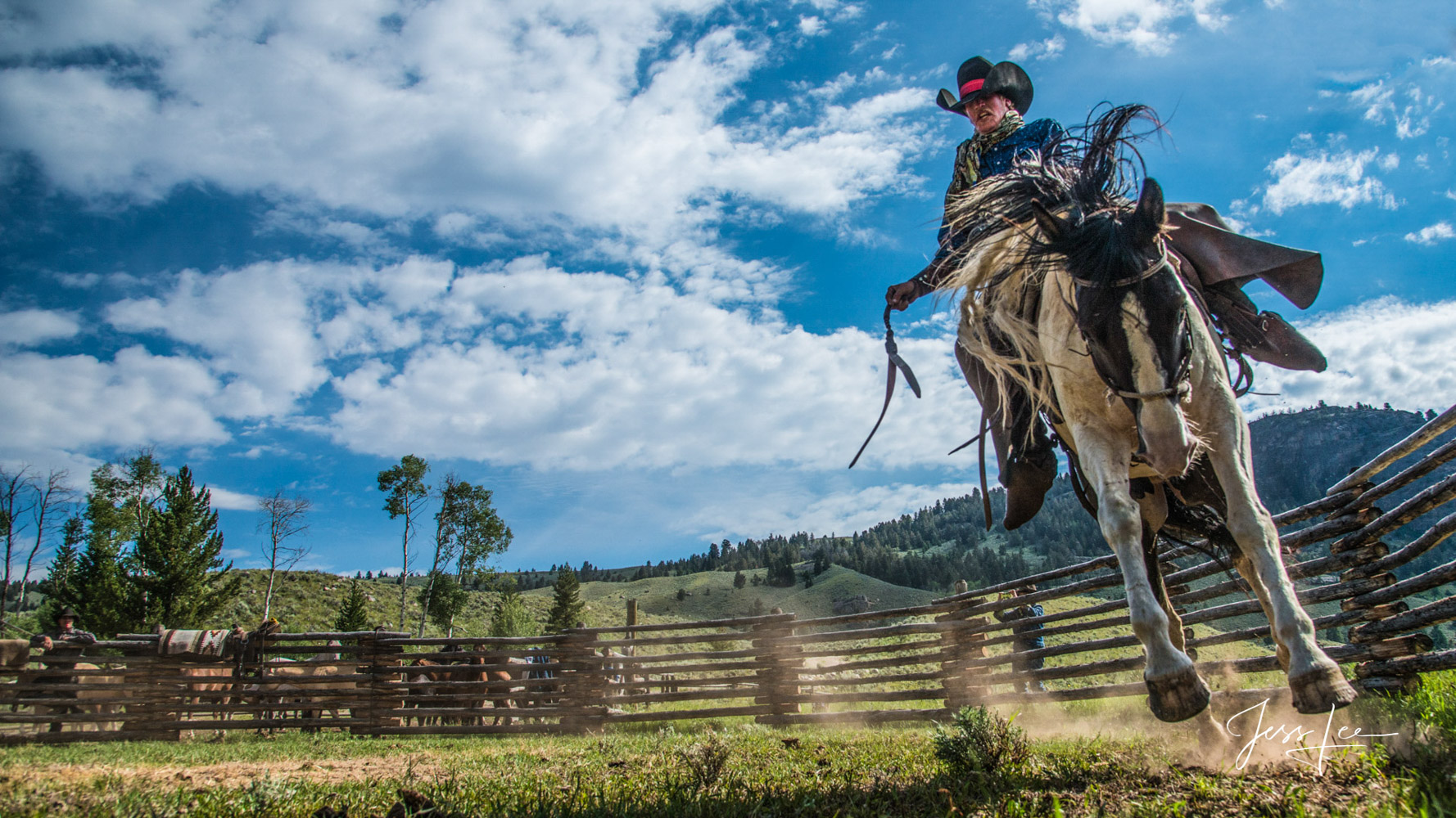 Cowboy Up! Fine Art Limited Edition Cowboy Photography, Horses and life in the West. Being a good bronc rider can be a true test...