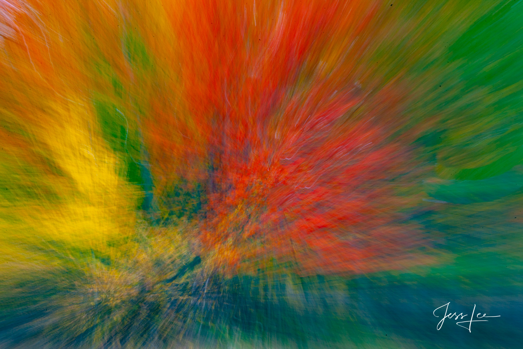 Limited Edition of 50 Exclusive high-resolution Museum Quality Fine Art Prints of Abstract Color burst Photography. Photos Copyright...
