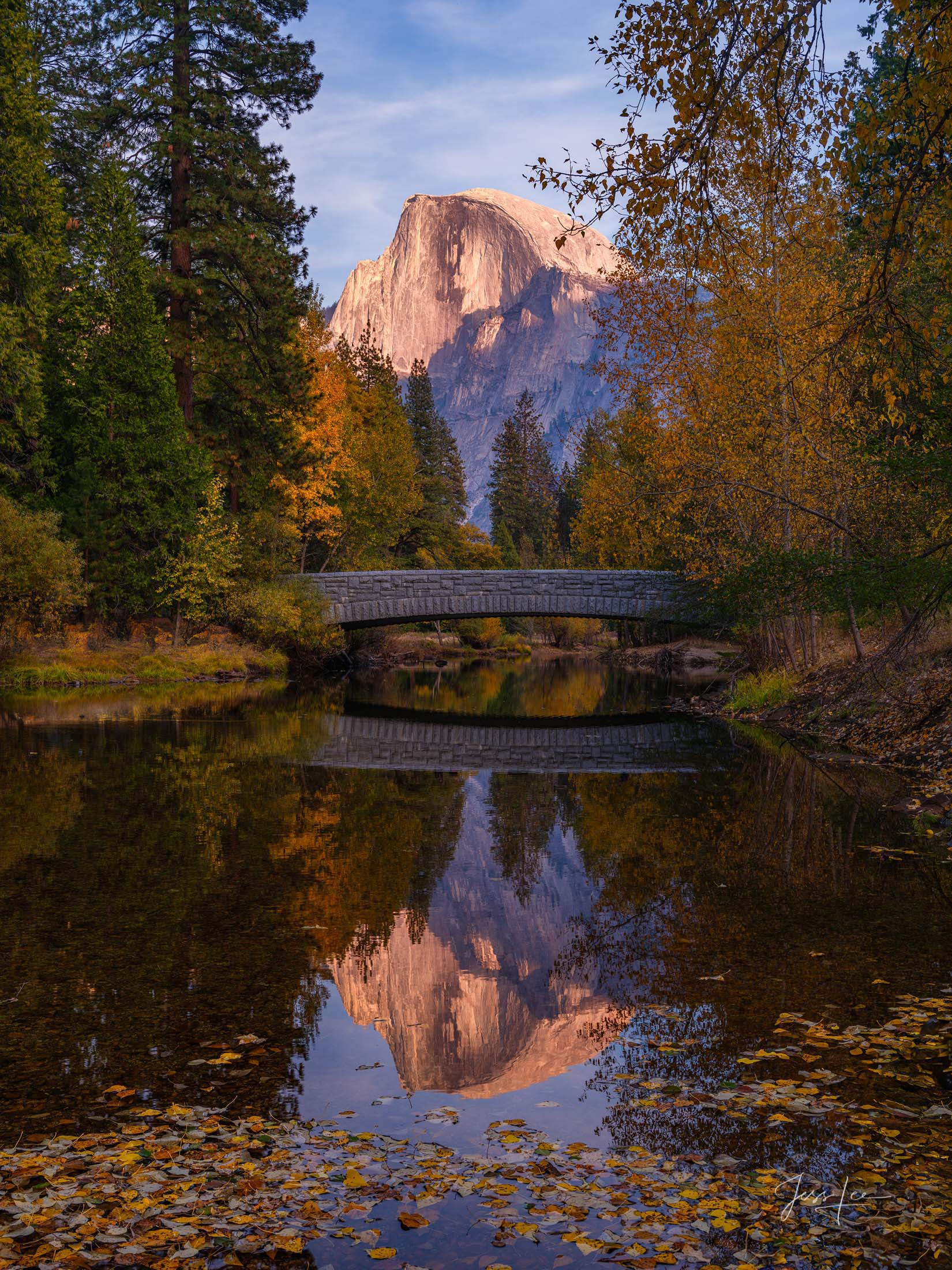 Half Dome in Autumn Yosemite Photography Print of Half Dome Autumn