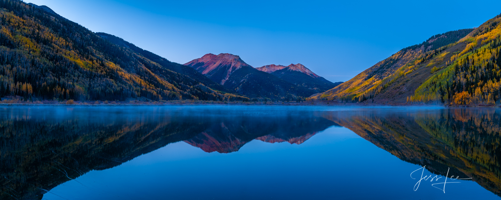 Blue Crystal Lake Print