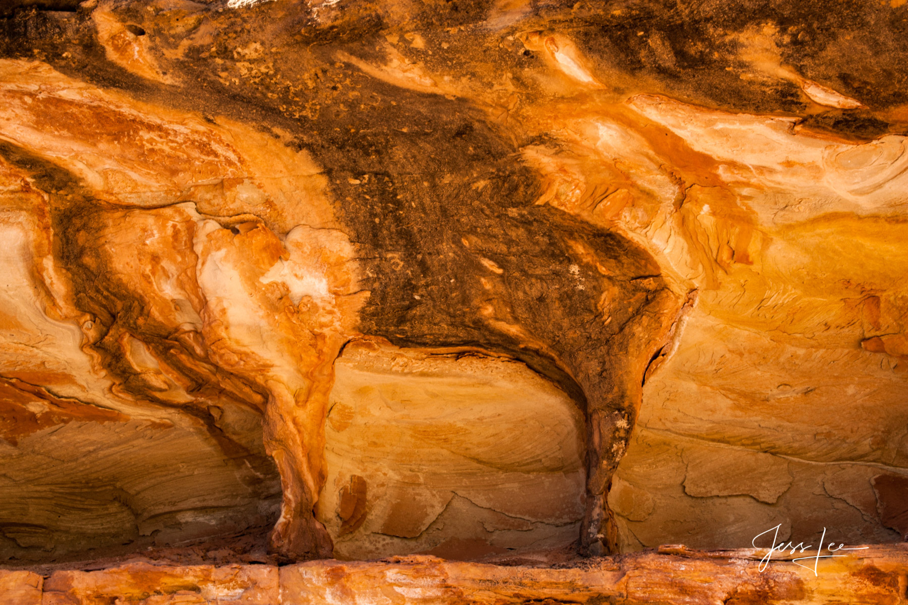 The Melt Limited Edition of 50 Exclusive high-resolution Museum Quality Fine Art Prints of Abstract Canyon Photography. Photos Copyright...