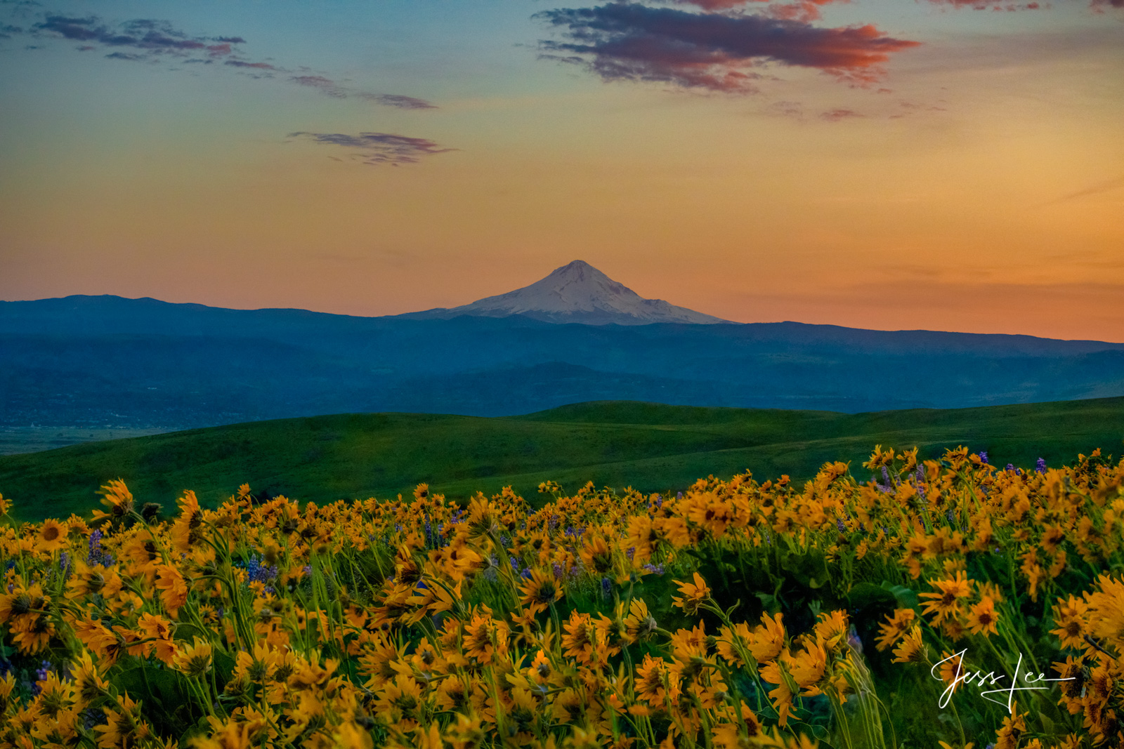 Fine Art Limited Edition of 200 Exclusive high-resolution Museum Quality Mountain Photography Prints Of Mt Hood from Columbia...