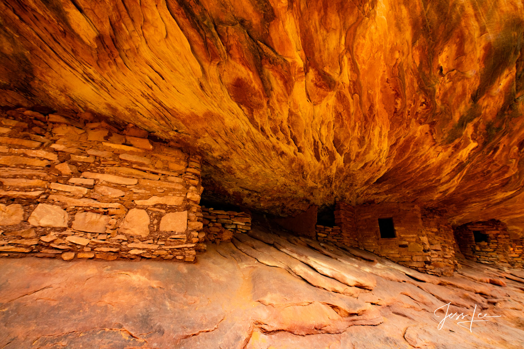 Limited Edition of 50 Exclusive high-resolution Museum Quality Fine Art Prints of  Cliff dwellings in Red Rocks Country. Photos...