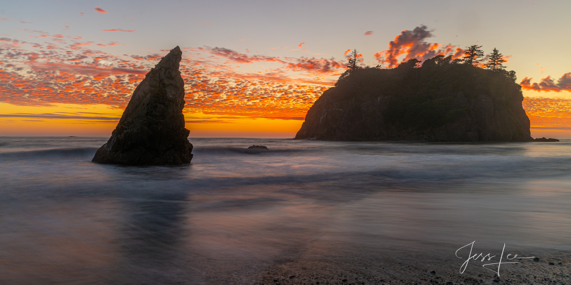 Ruby Beach Sunset #1  a Limited Edition Fine Art Photograph of !00 prints of this lovely location.