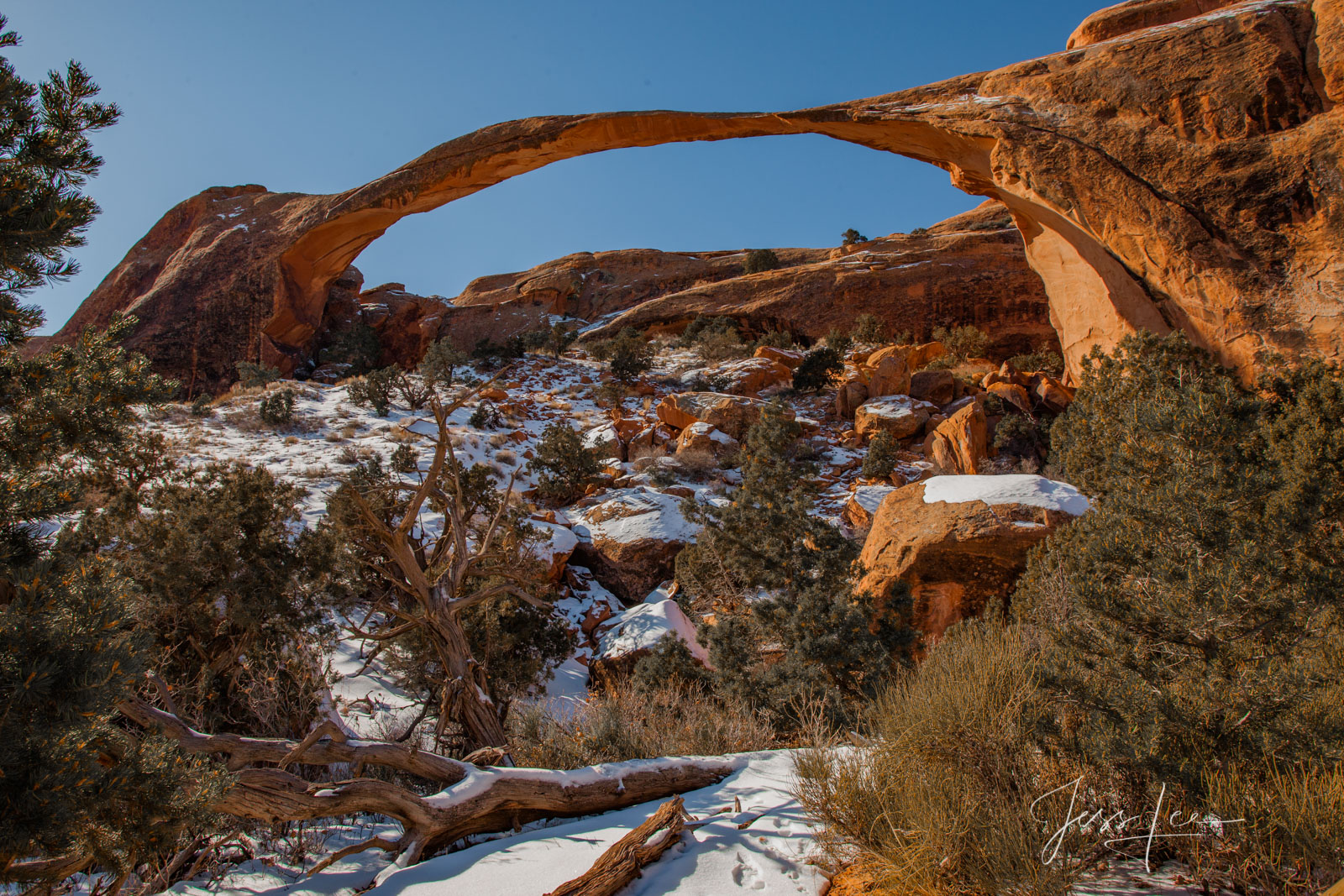 FINE ART LIMITED PHOTO PRINT OF LANDSCAPE ARCH in ARCHES NATIONAL PARK Arches Landscape photo print of Utah Landscape.This is...