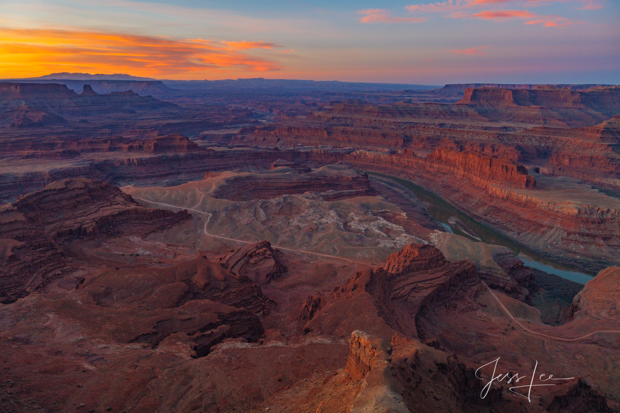 Morning at the dead horse  view point