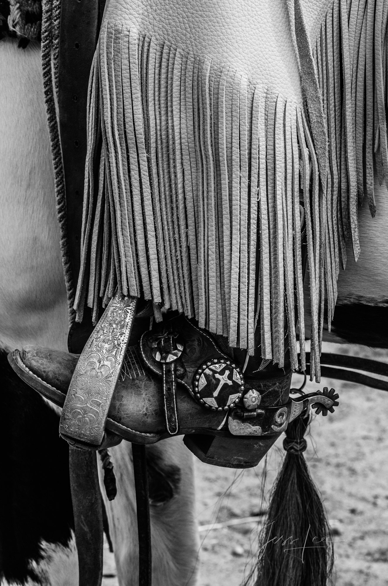Fine Art Limited Edition Photo Prints of Cowboys, Horses, and life in the West. Cowboy pictures in black and white. This is...