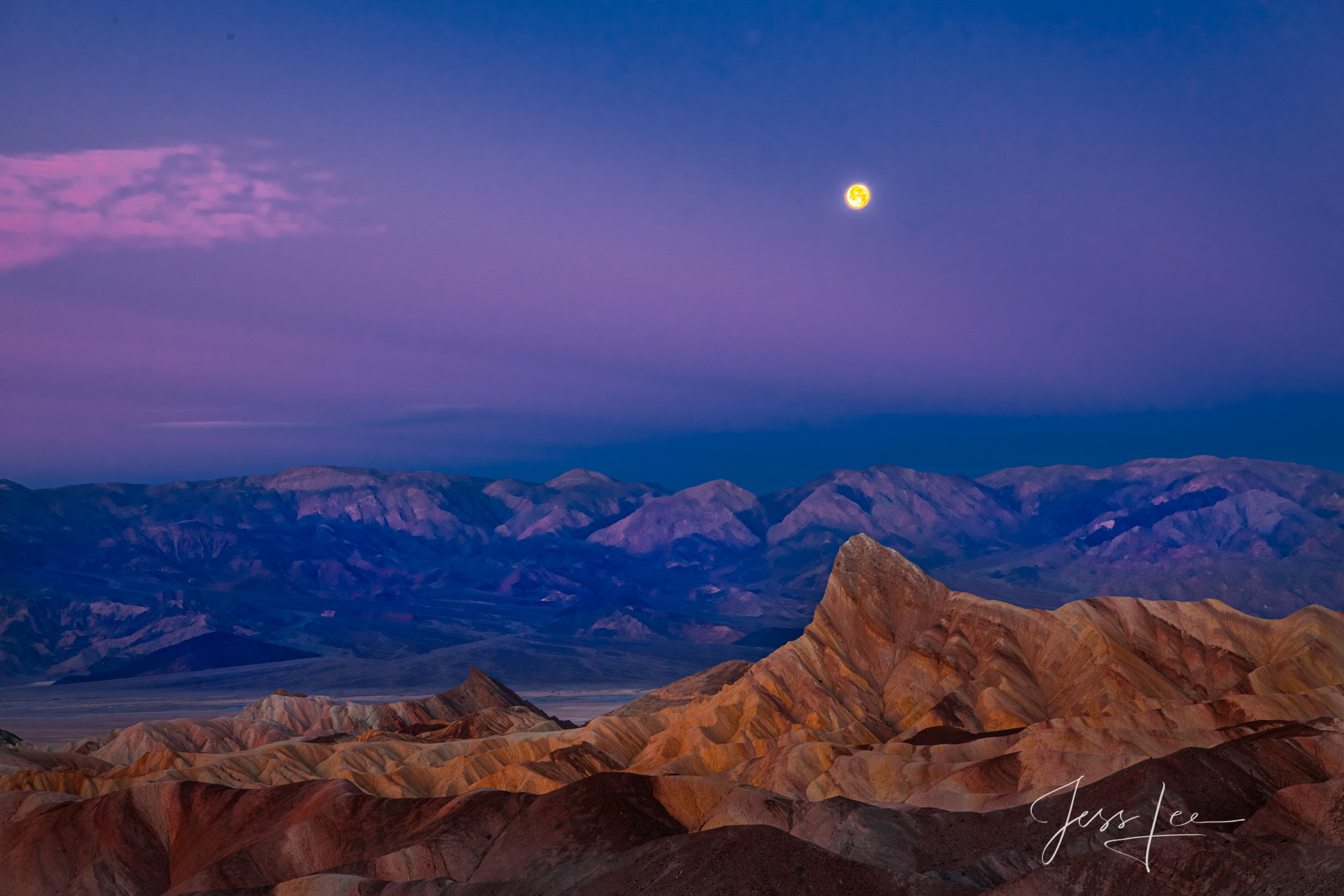 Blue Moon | Click For Details Death Valley Photography Print Blue Moon Photography