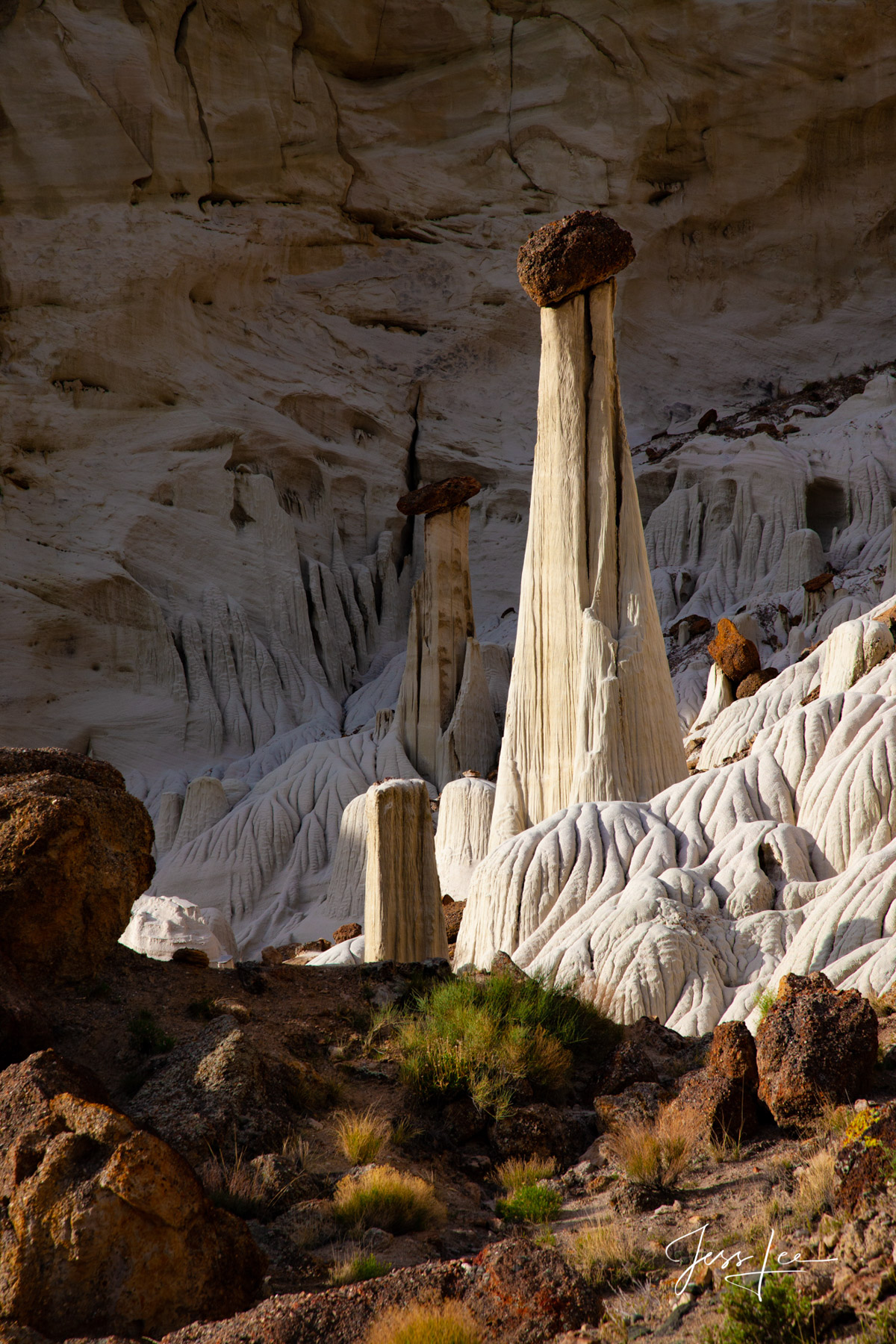 Limited Edition of 50 Exclusive high-resolution Museum Quality Fine Art Prints of Vertical Hoodoo Landscapes. Photos copyright...