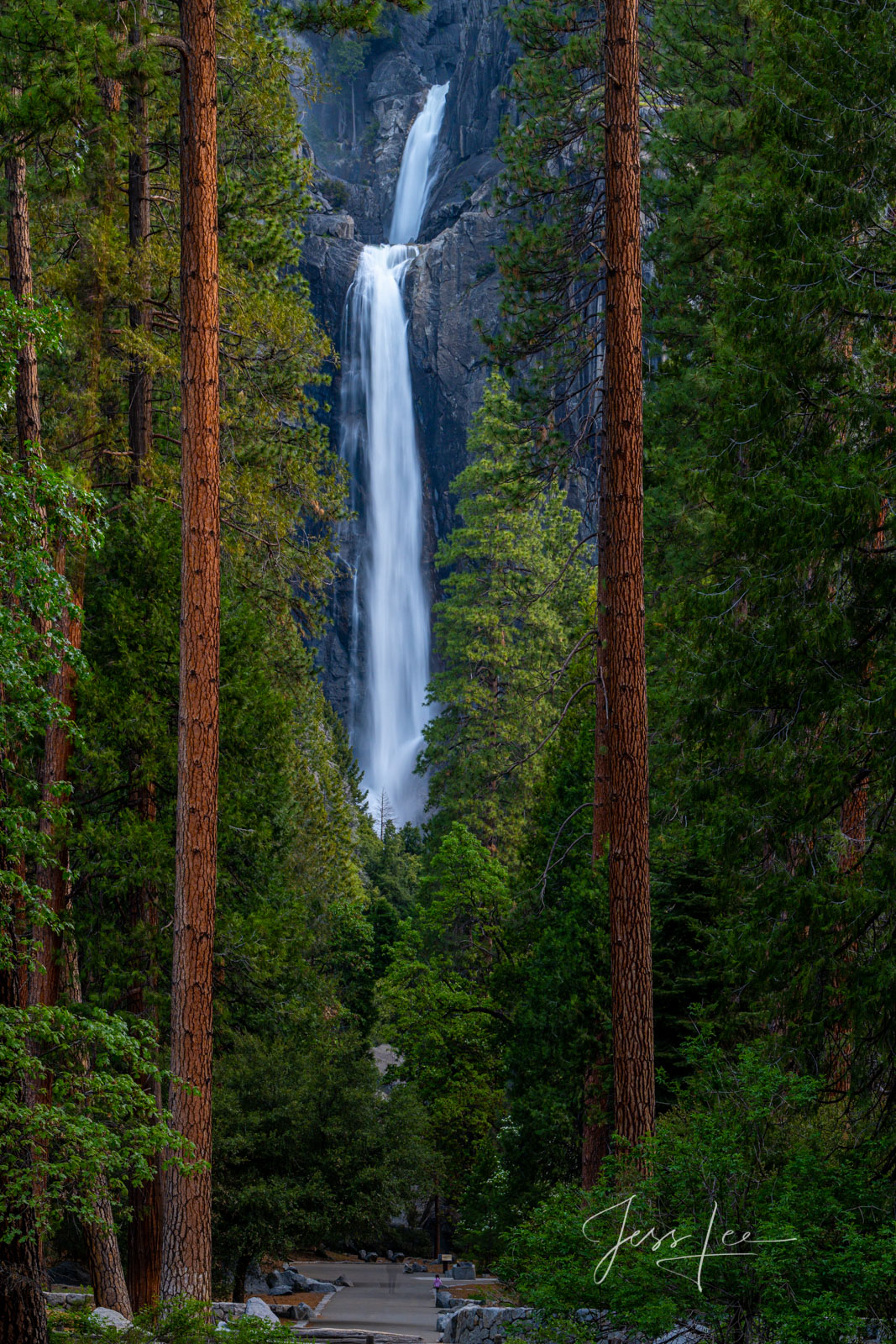 Yosemite Photography Print of the Guardians of the Falls. A      limited to 200 fine art high resolution  prints. Enjoy the sublime...